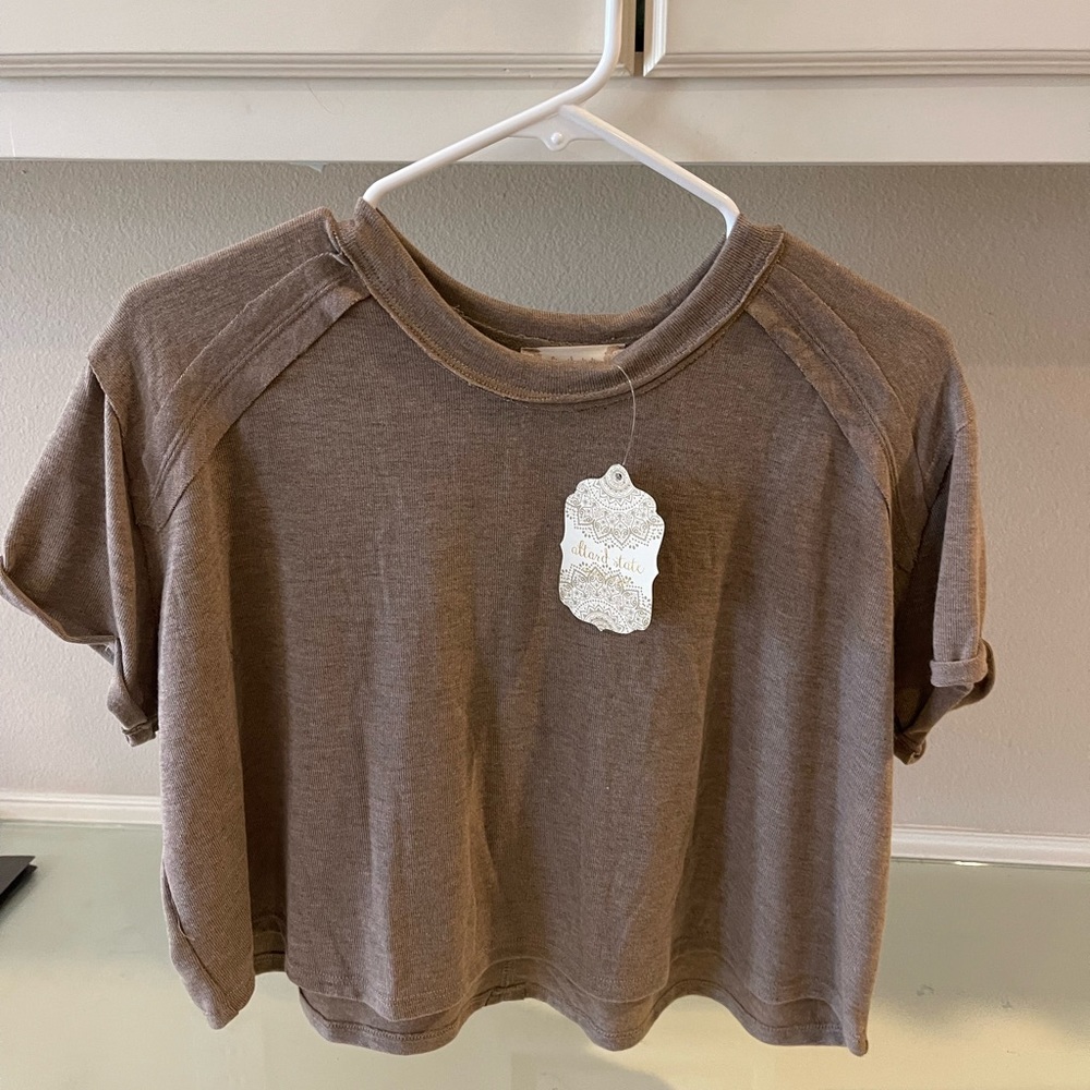NWT Altar’d State Cropped T-Shirt